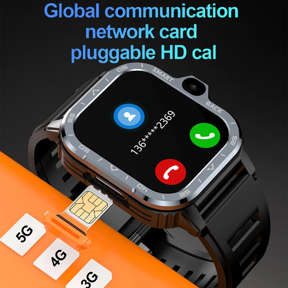 Android Smart Watch  GPS 16G/64G ROM Storage HD Dual Camera NFC 2G 4G SIM Card WIFI Wireless Fast Internet Access