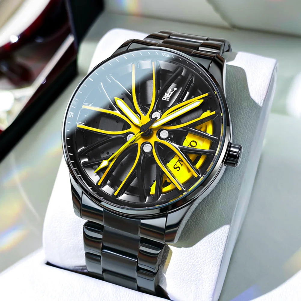 Luxury Watch Waterproof Rotary Sport