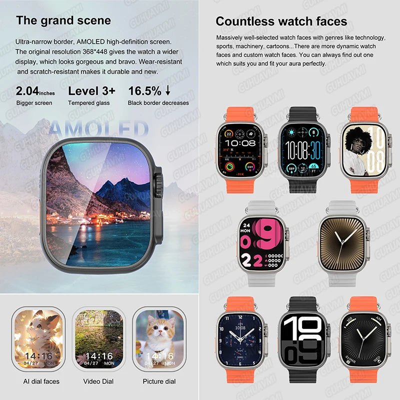 Smart AI Watch Men