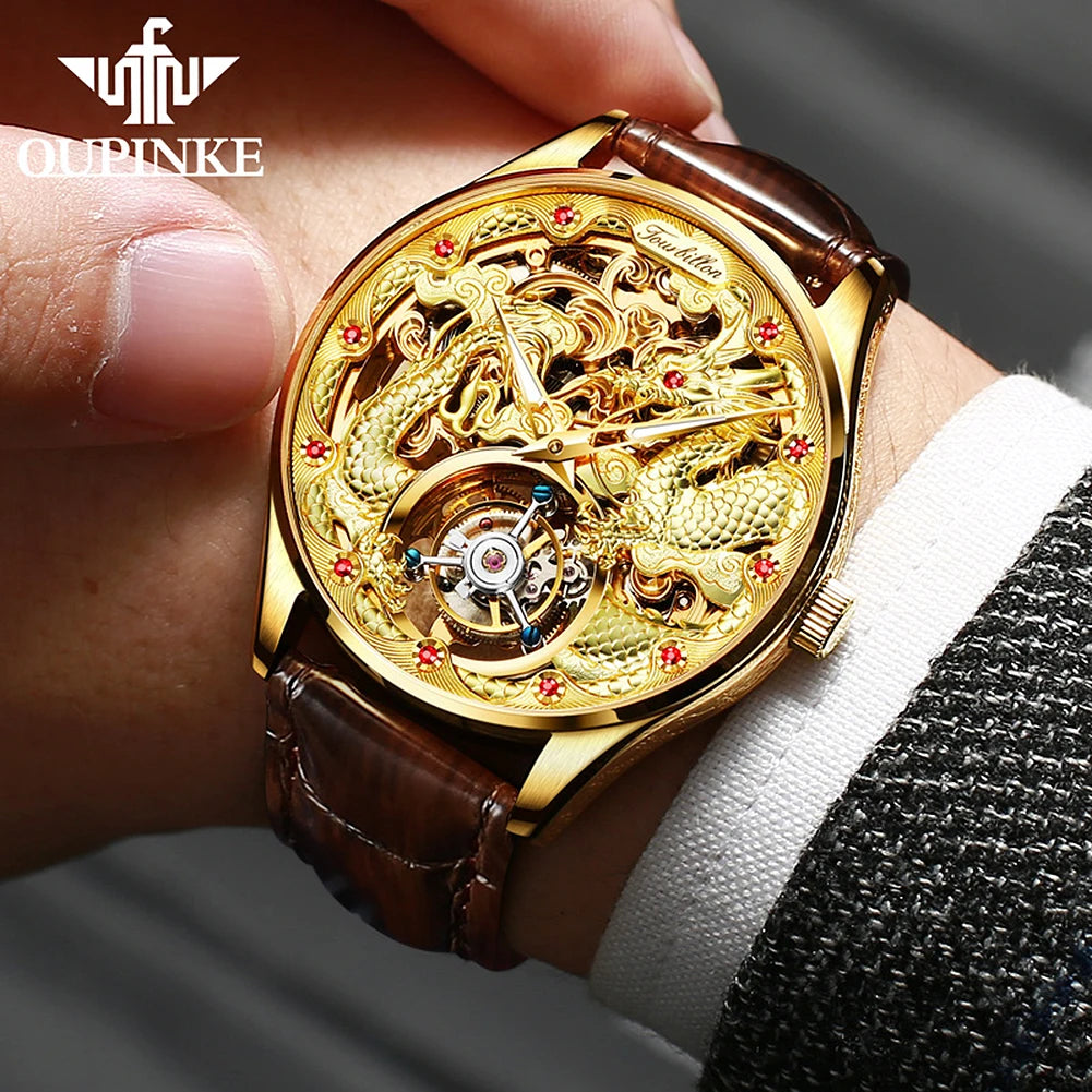 Tourbillon Mechanical Watch For Men
