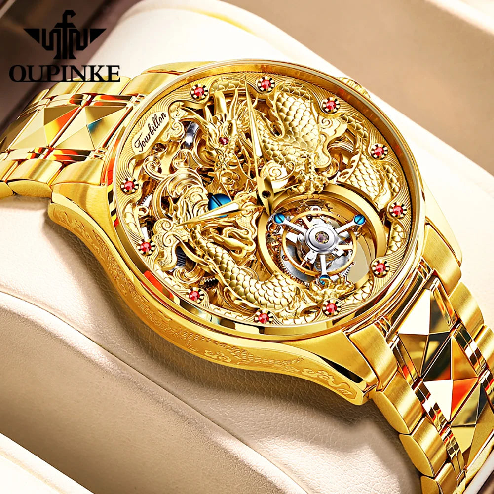 Tourbillon Mechanical Watch For Men