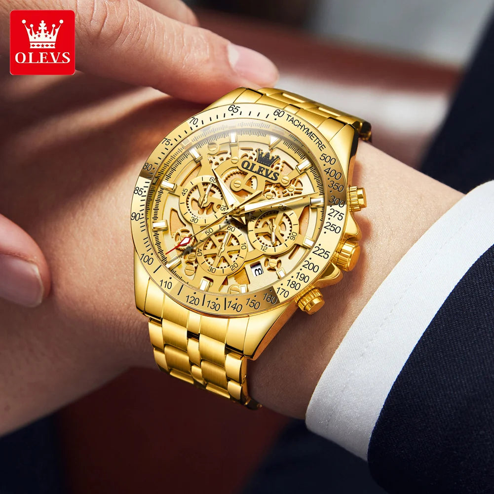 Men's Watches Original Quartz  Waterproof Luminous