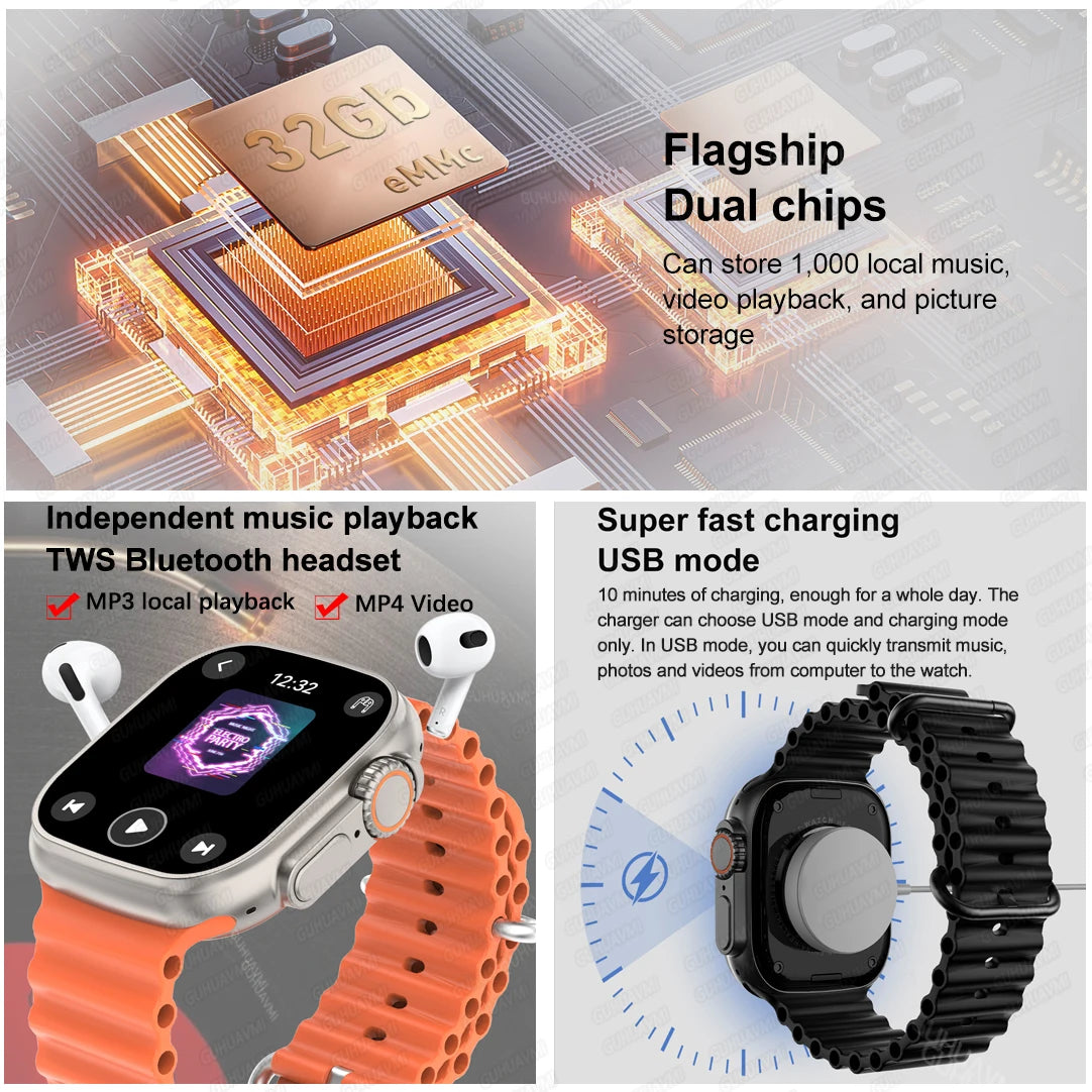 Smart AI Watch Men