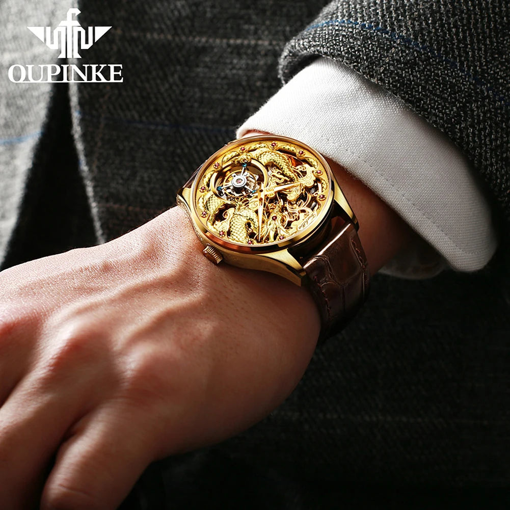 Tourbillon Mechanical Watch For Men