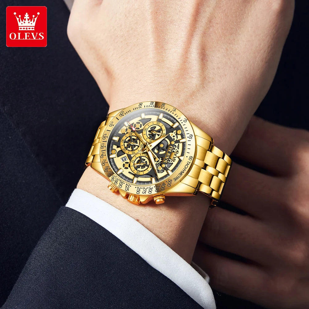 Men's Watches Original Quartz  Waterproof Luminous