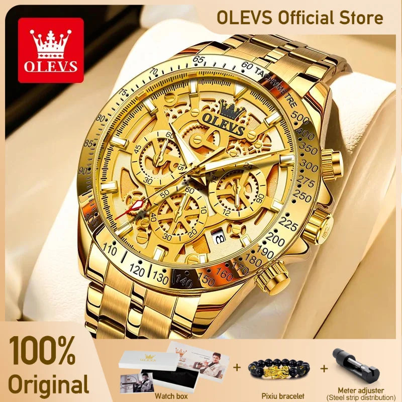 Men's Watches Original Quartz  Waterproof Luminous
