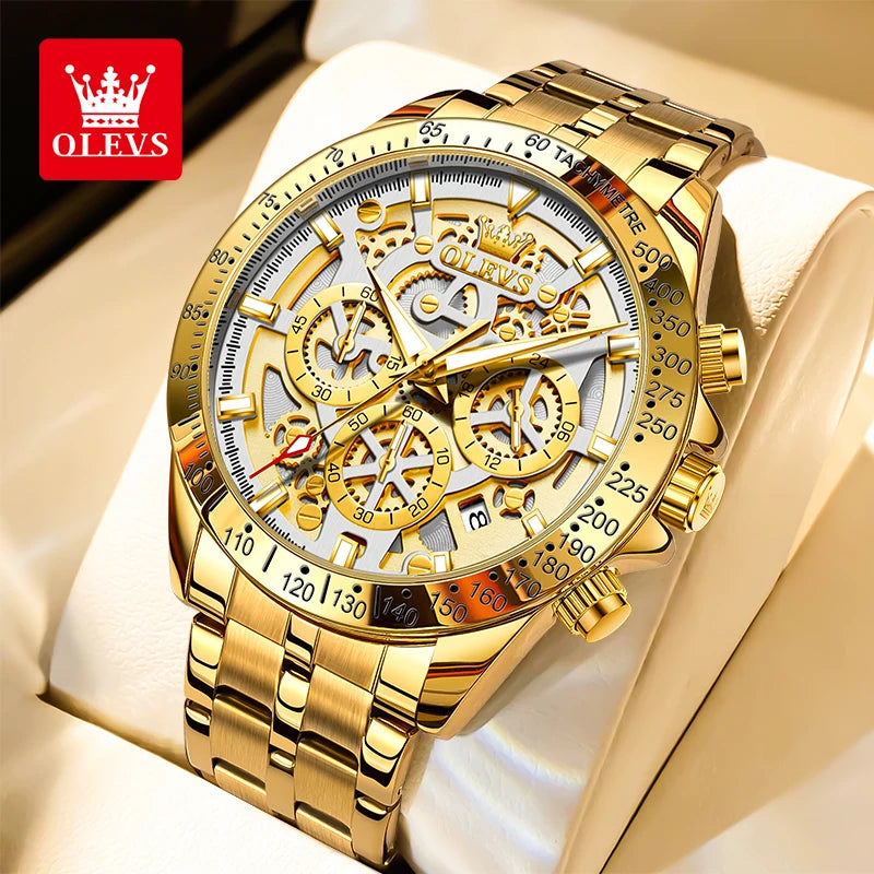 Men's Watches Original Quartz  Waterproof Luminous