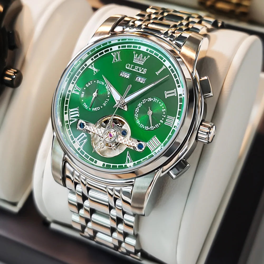 Waterproof Stainless Steel Strap Watch for Man