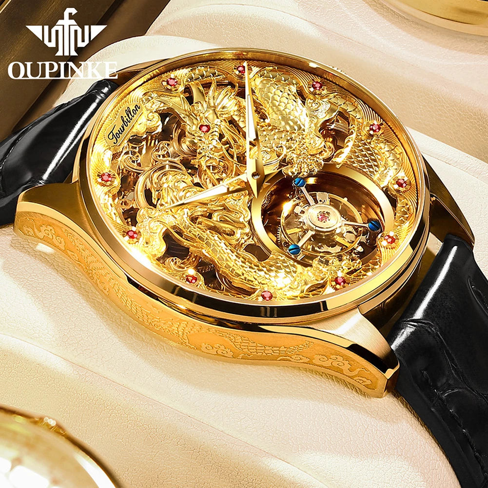 Tourbillon Mechanical Watch For Men