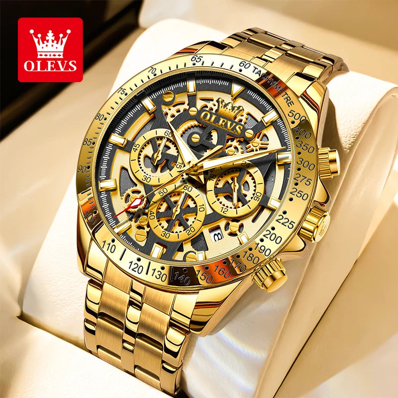 Men's Watches Original Quartz  Waterproof Luminous