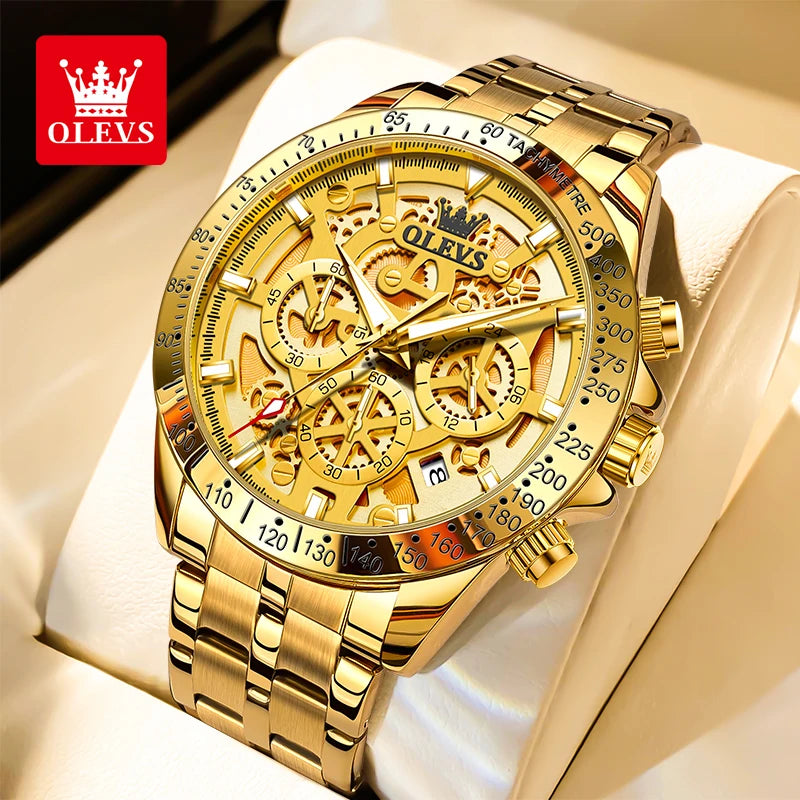 Men's Watches Original Quartz  Waterproof Luminous