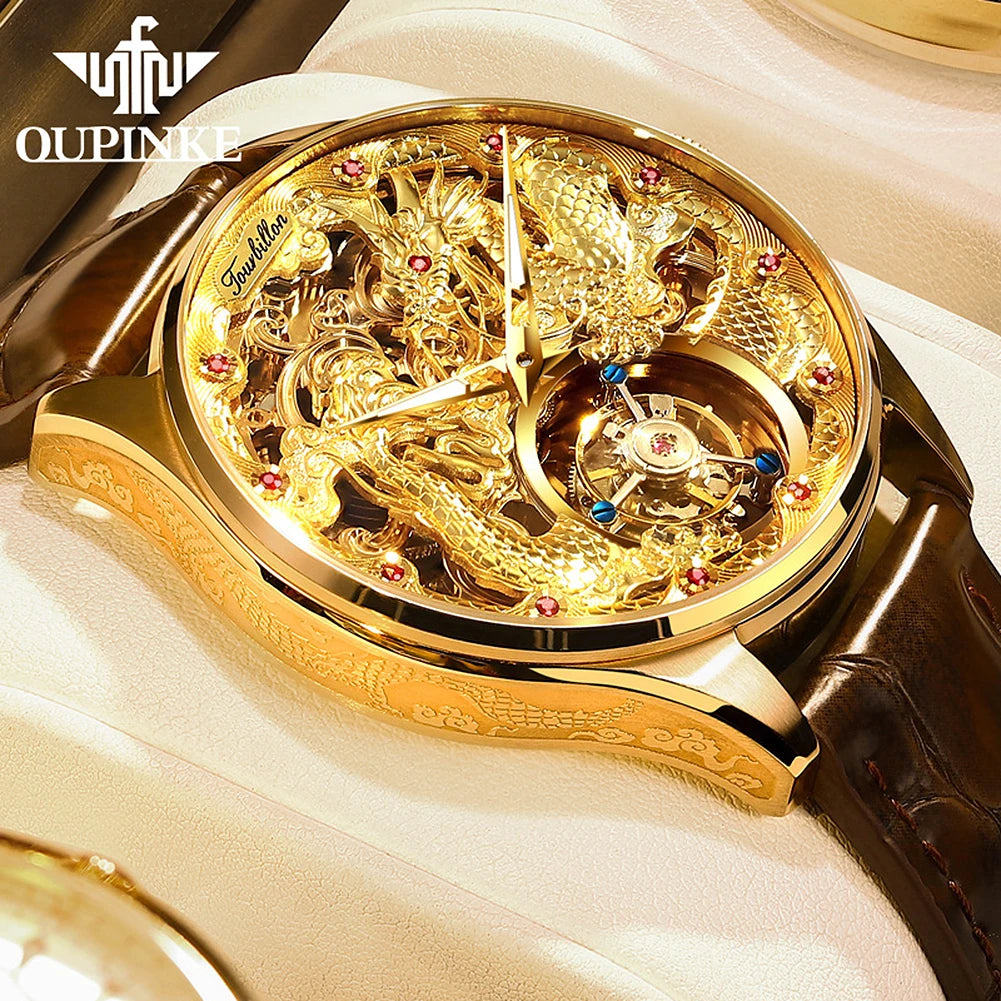 Tourbillon Mechanical Watch For Men