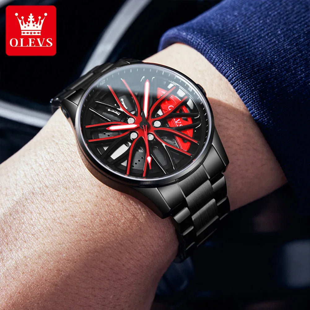 Luxury Watch Waterproof Rotary Sport